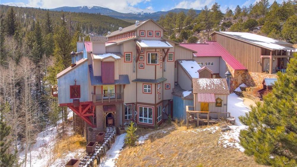 Quirky Mansion in the Colorado Mountains Comes With Its Own Mineshaft