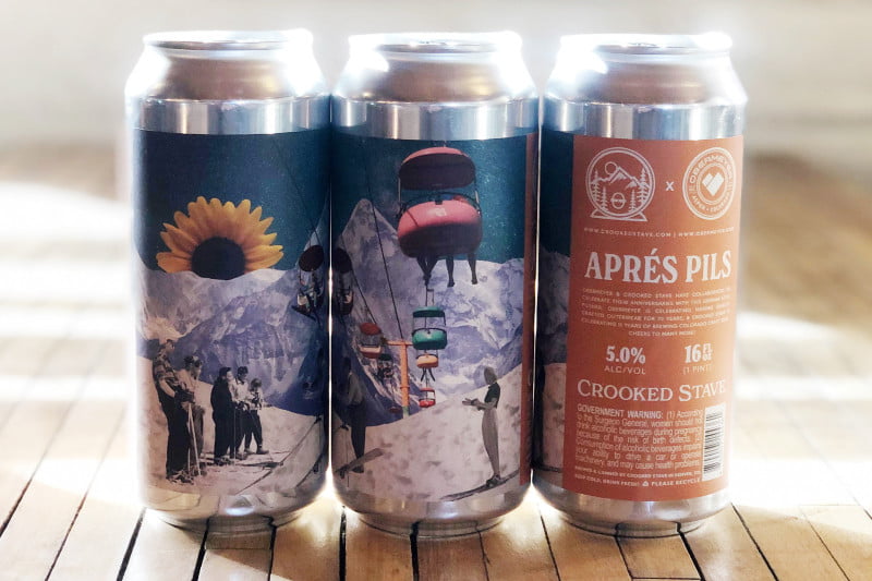 Obermeyer and Crooked Stave’s Limited-Edition Après Pilsner | The Manual